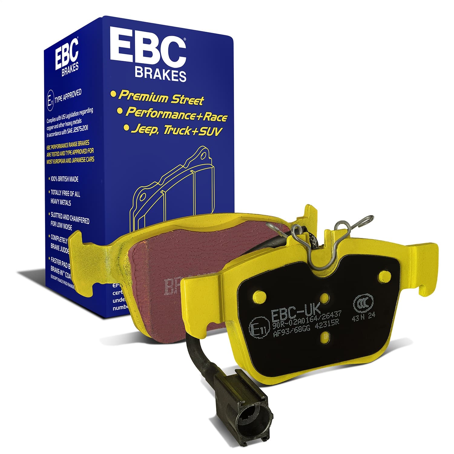 EBC Brakes - DP42315R - Disc Brake Pad image 1