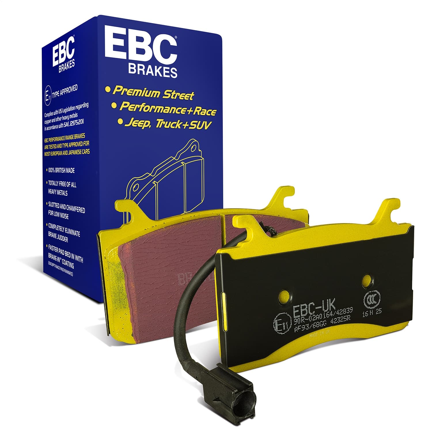 EBC Brakes - DP42325R - Disc Brake Pad image 1