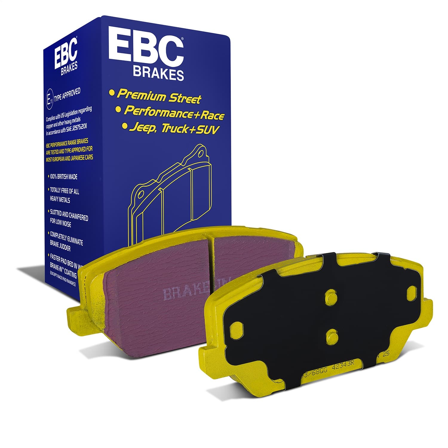 EBC Brakes - DP42343R - Disc Brake Pad image 1