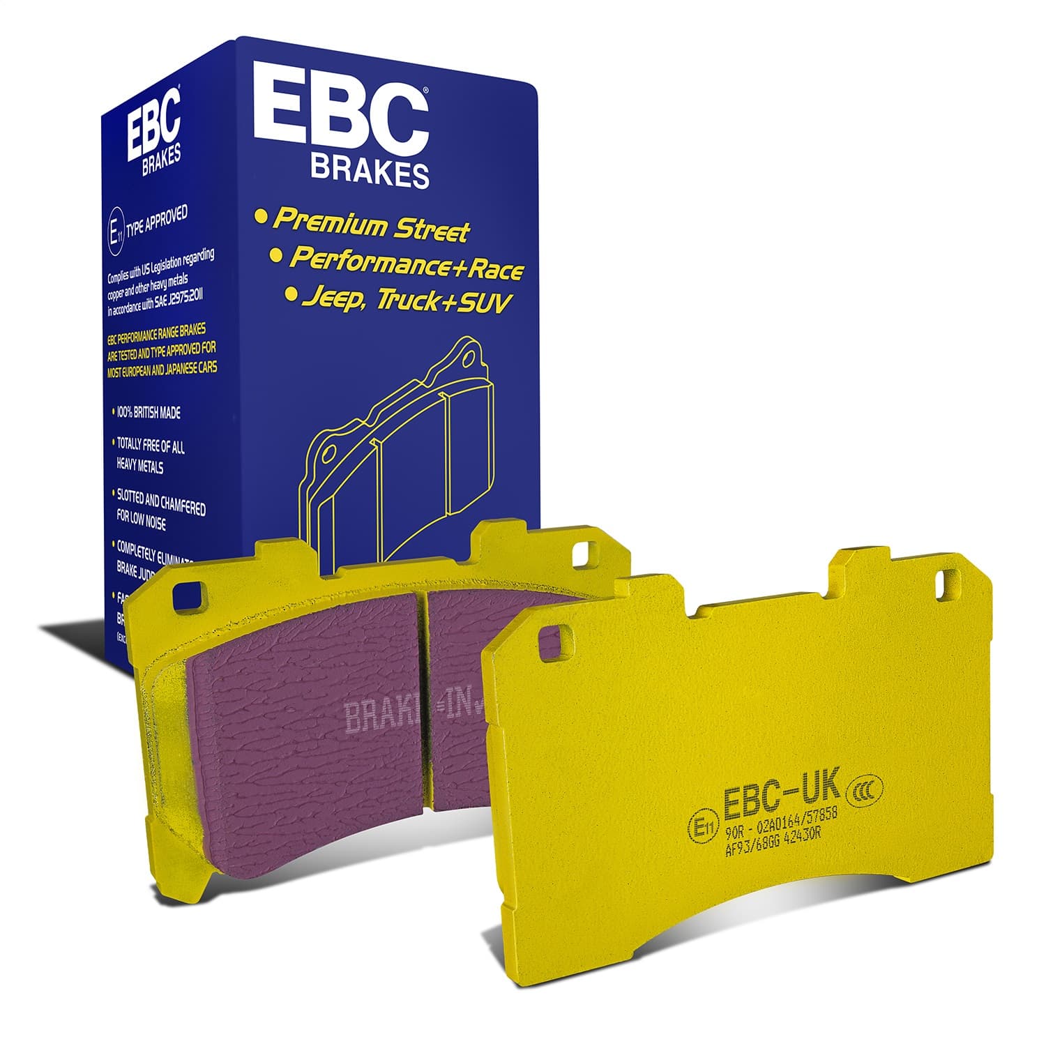 EBC Brakes - DP42430R - Disc Brake Pad image 1