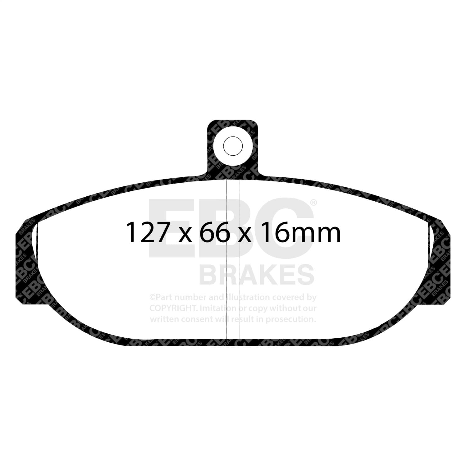 EBC Brakes - DP2435 - Disc Brake Pad image 4