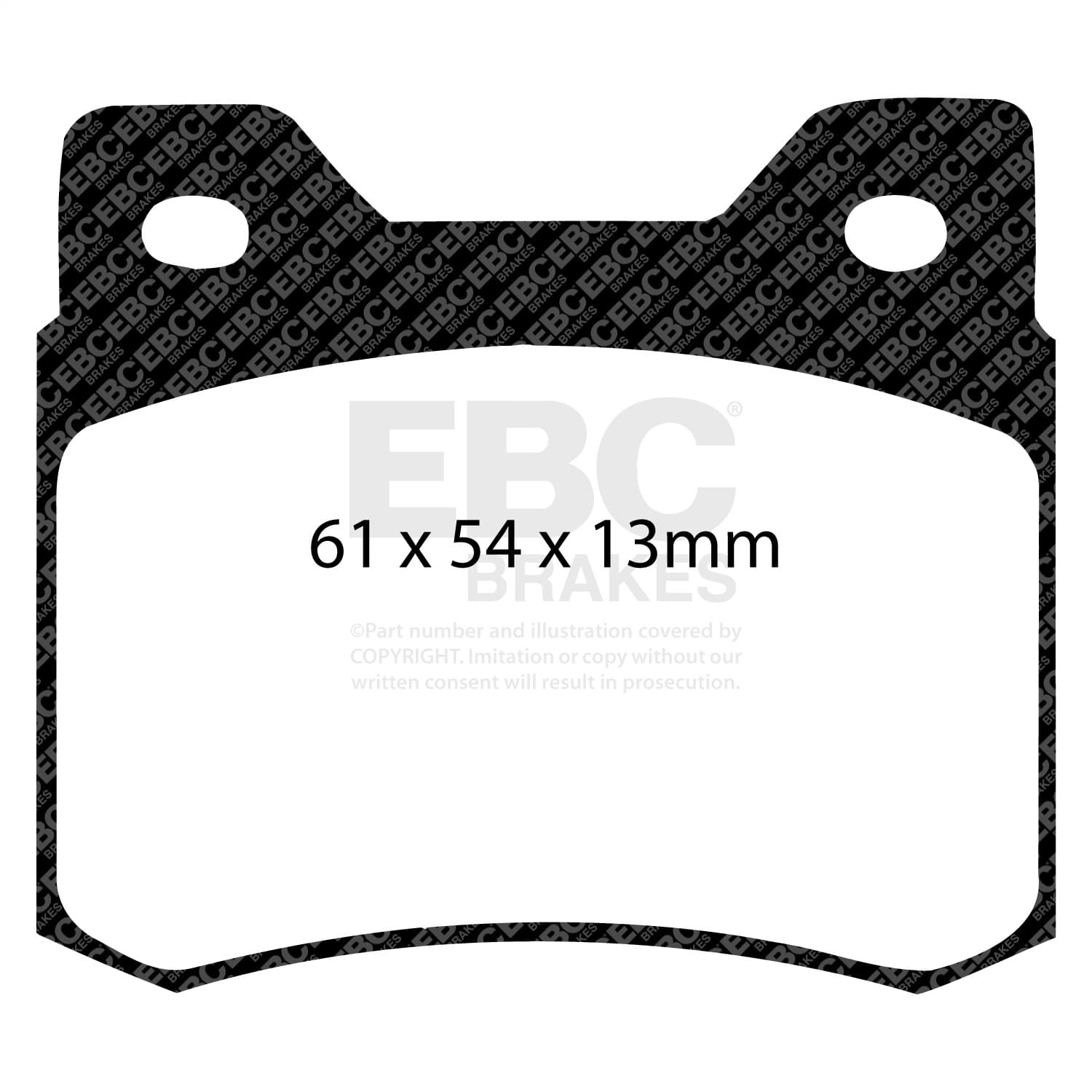 EBC Brakes - DP3464C - Disc Brake Pad image 5