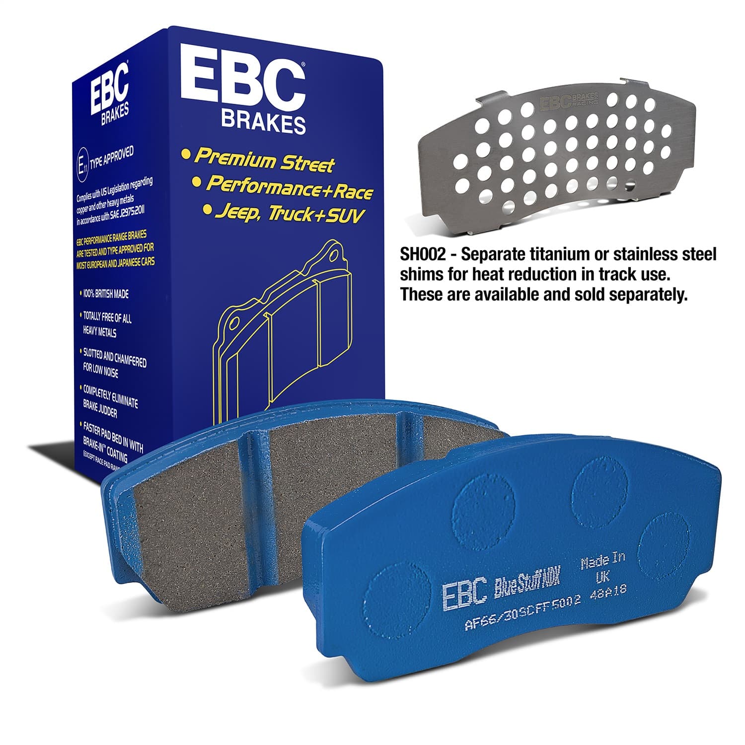 EBC Brakes - DP5002NDX - Disc Brake Pad image 1