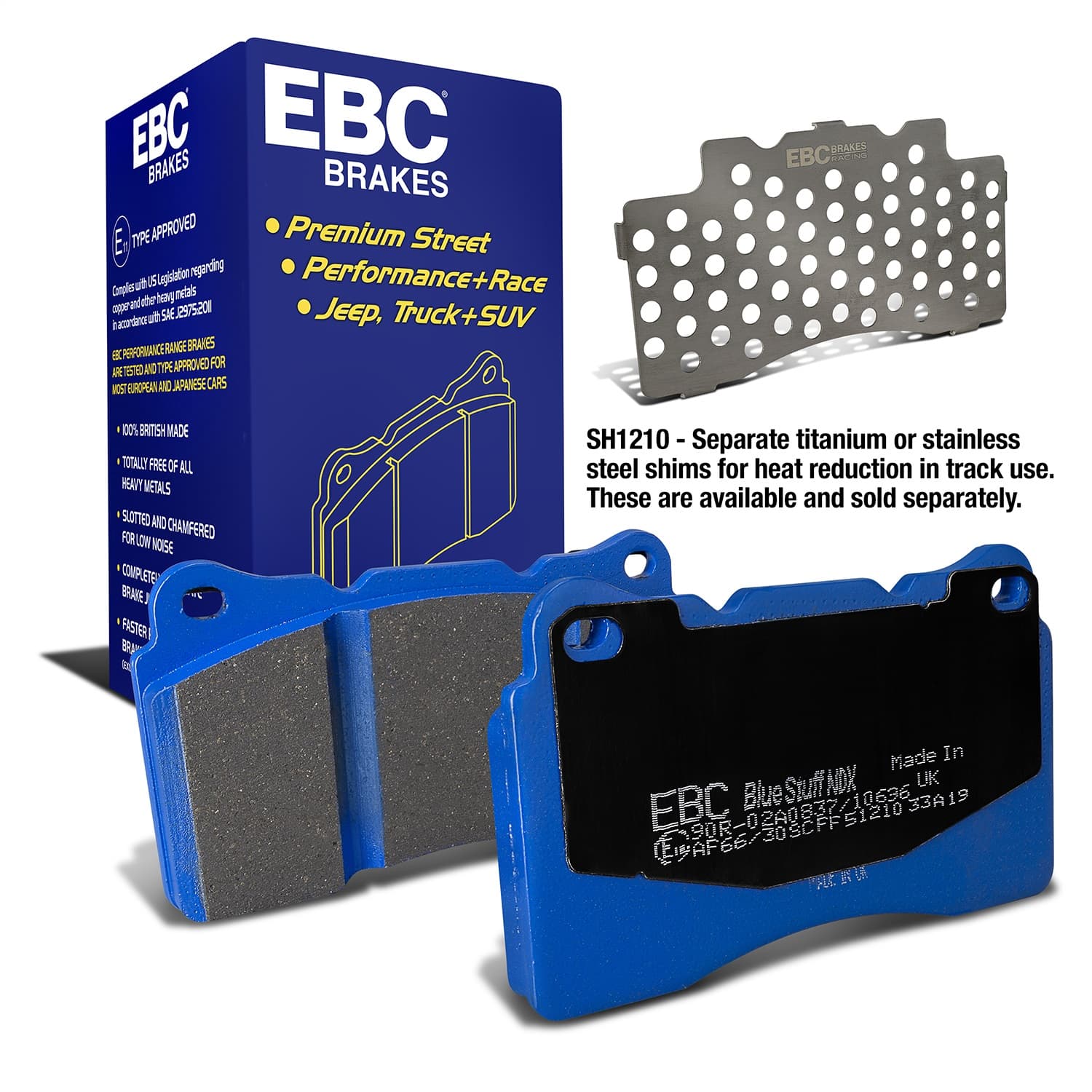 EBC Brakes - DP51210NDX - Disc Brake Pad image 1