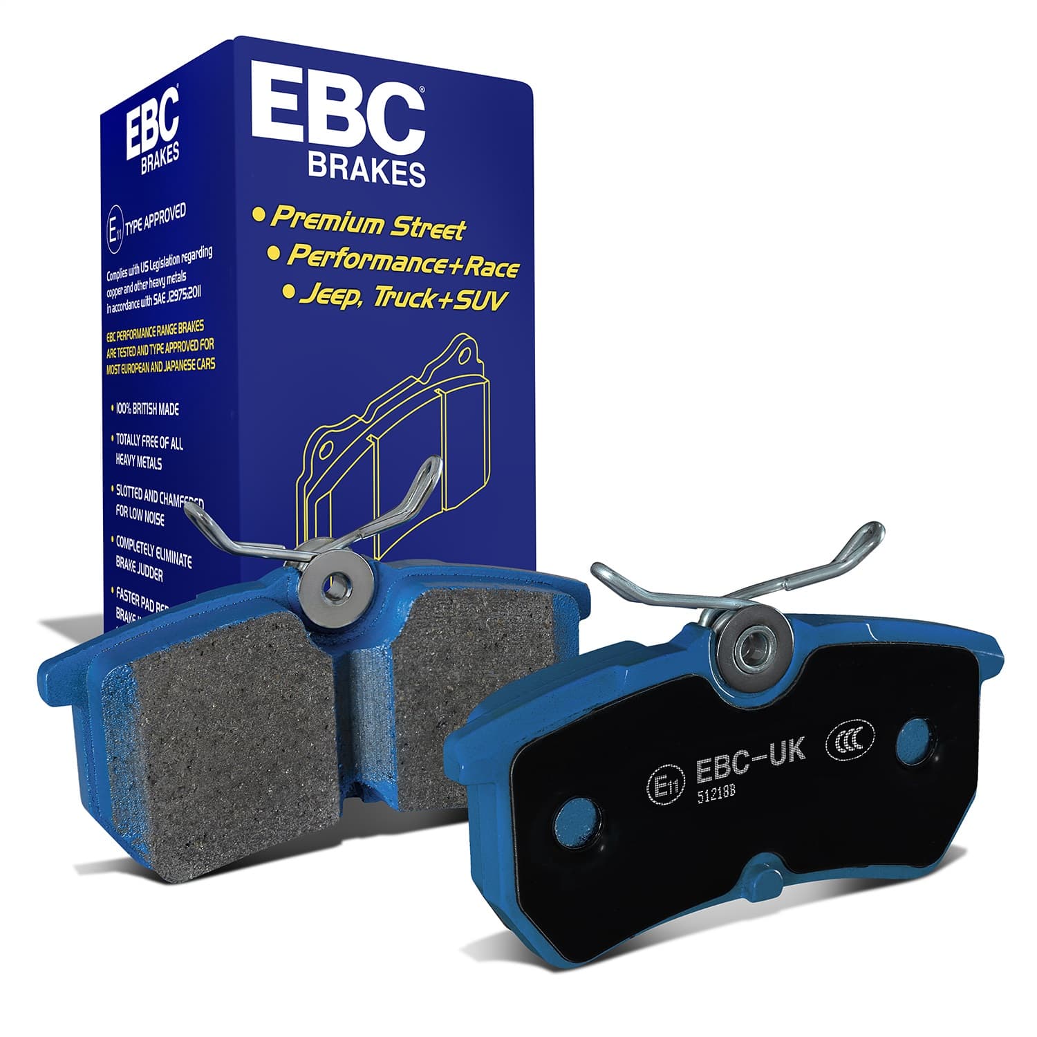 EBC Brakes - S10KF1325 - Front - Disc Brake Pad and Rotor Kit image 3