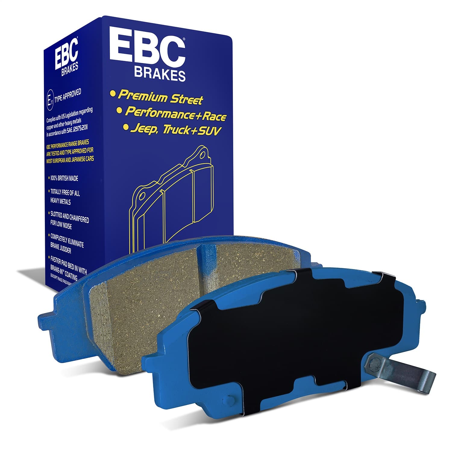 EBC Brakes - DP51254NDX - Disc Brake Pad image 1