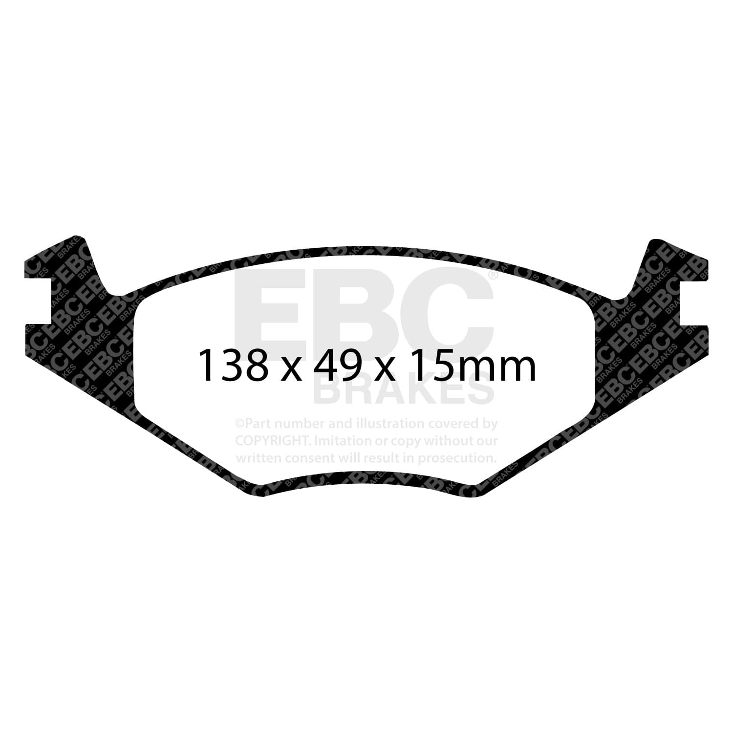EBC Brakes - DP3517C - Disc Brake Pad image 4