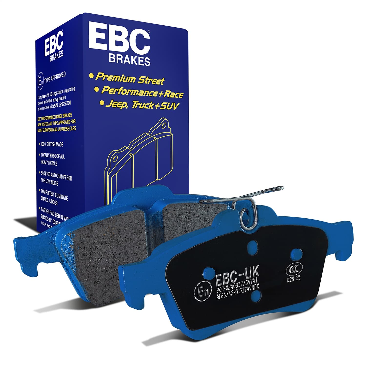 EBC Brakes - DP51749NDX - Disc Brake Pad image 1