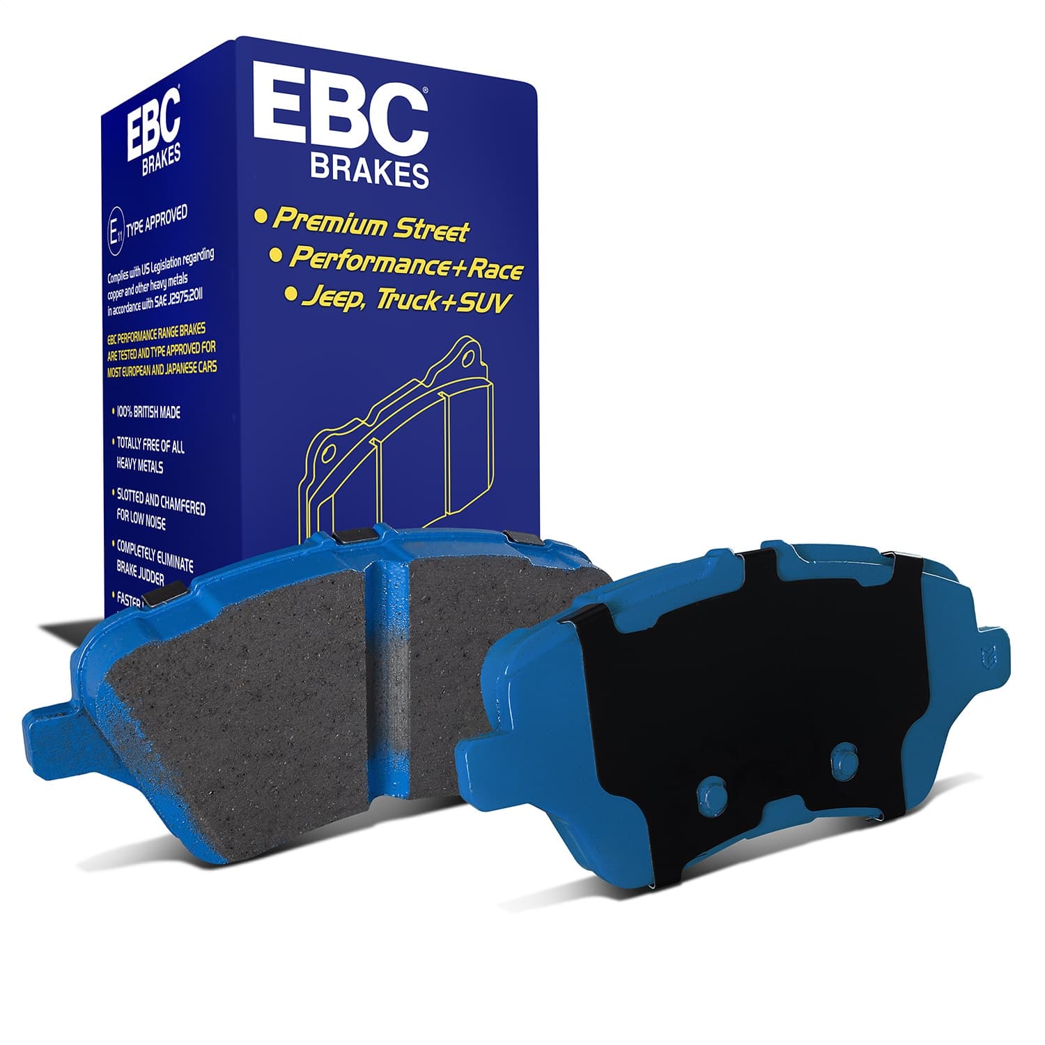 EBC Brakes - S10KF1296 - Front - Disc Brake Pad and Rotor Kit image 1