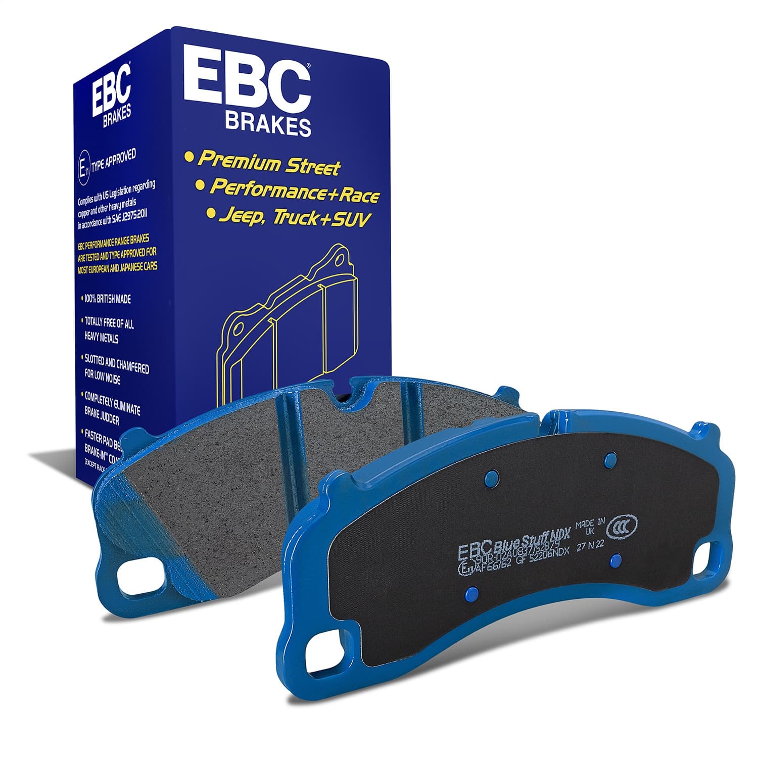 EBC Brakes - DP52206NDX - Disc Brake Pad image 1
