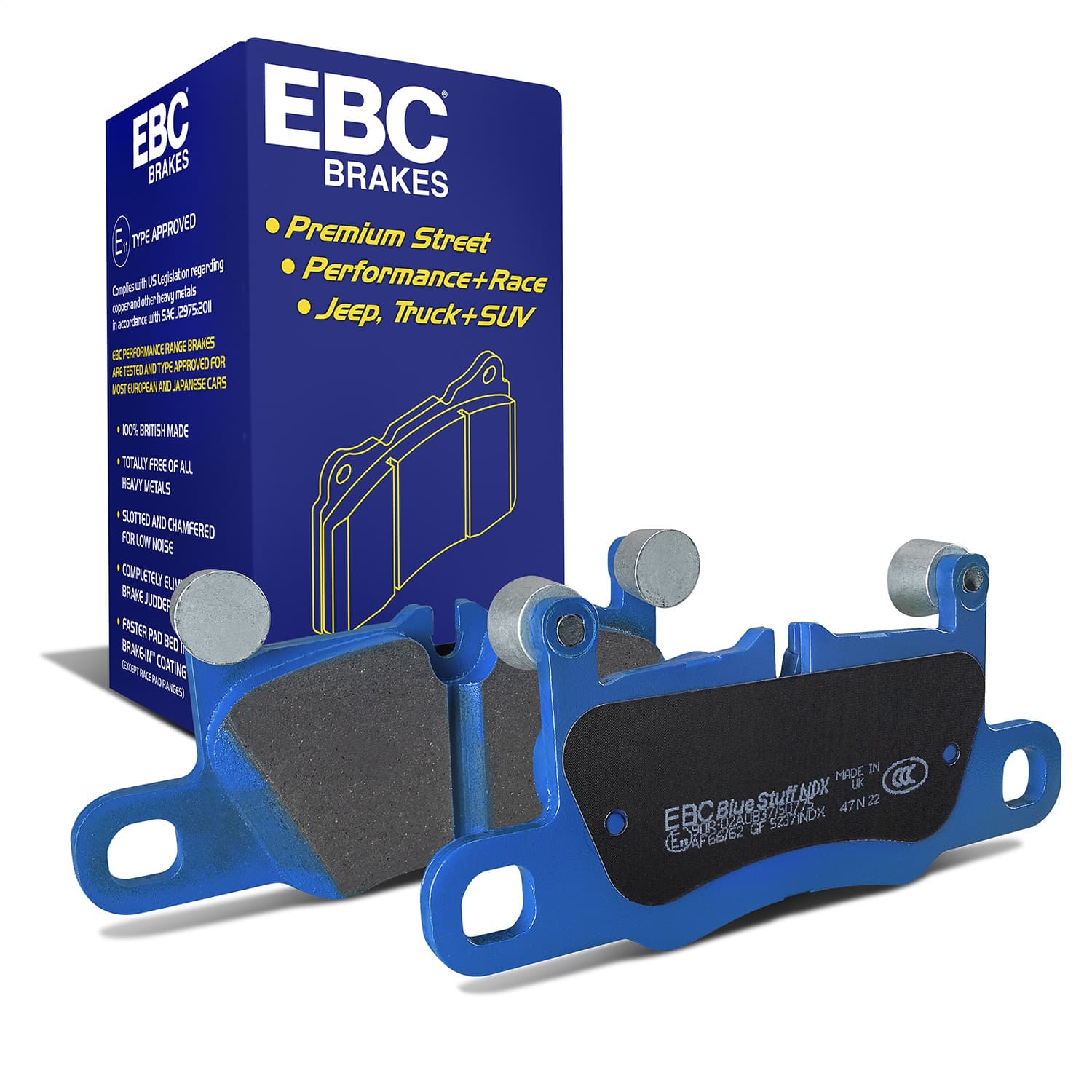 EBC Brakes - S10KF1422 - Front - Disc Brake Pad and Rotor Kit image 1