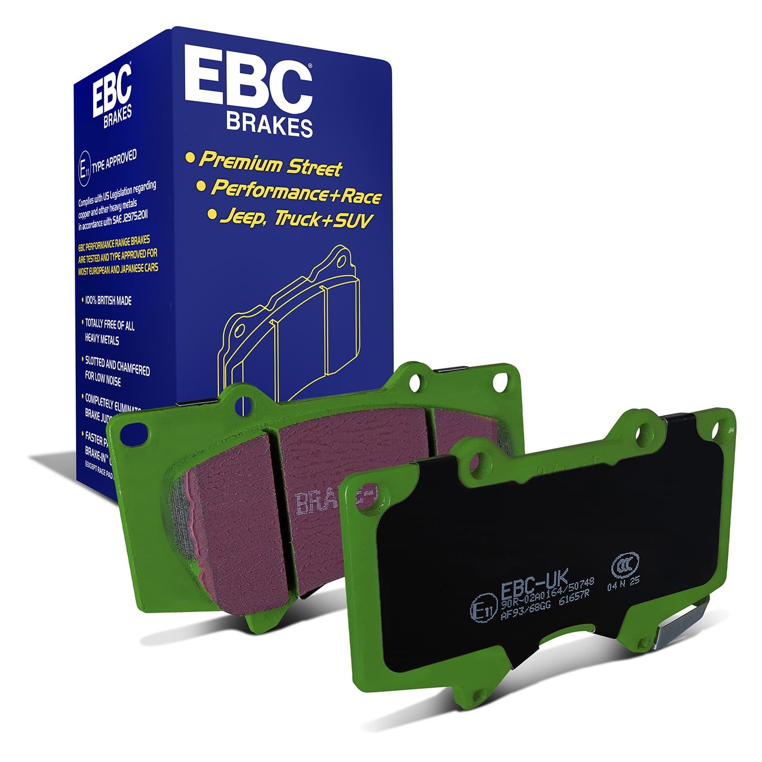 EBC Brakes - DP61657 - Disc Brake Pad image 1