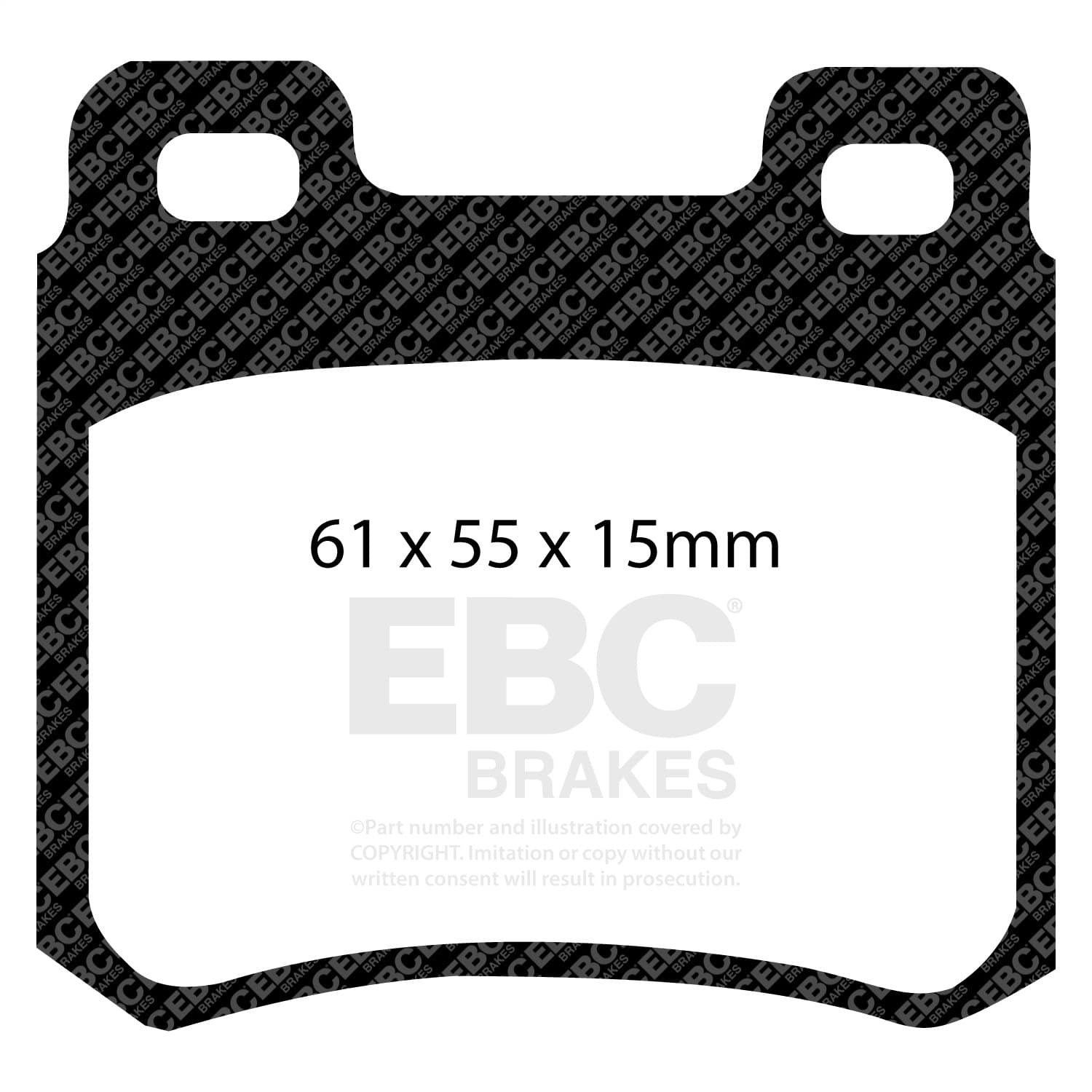 EBC Brakes - DP2671 - Disc Brake Pad image 3