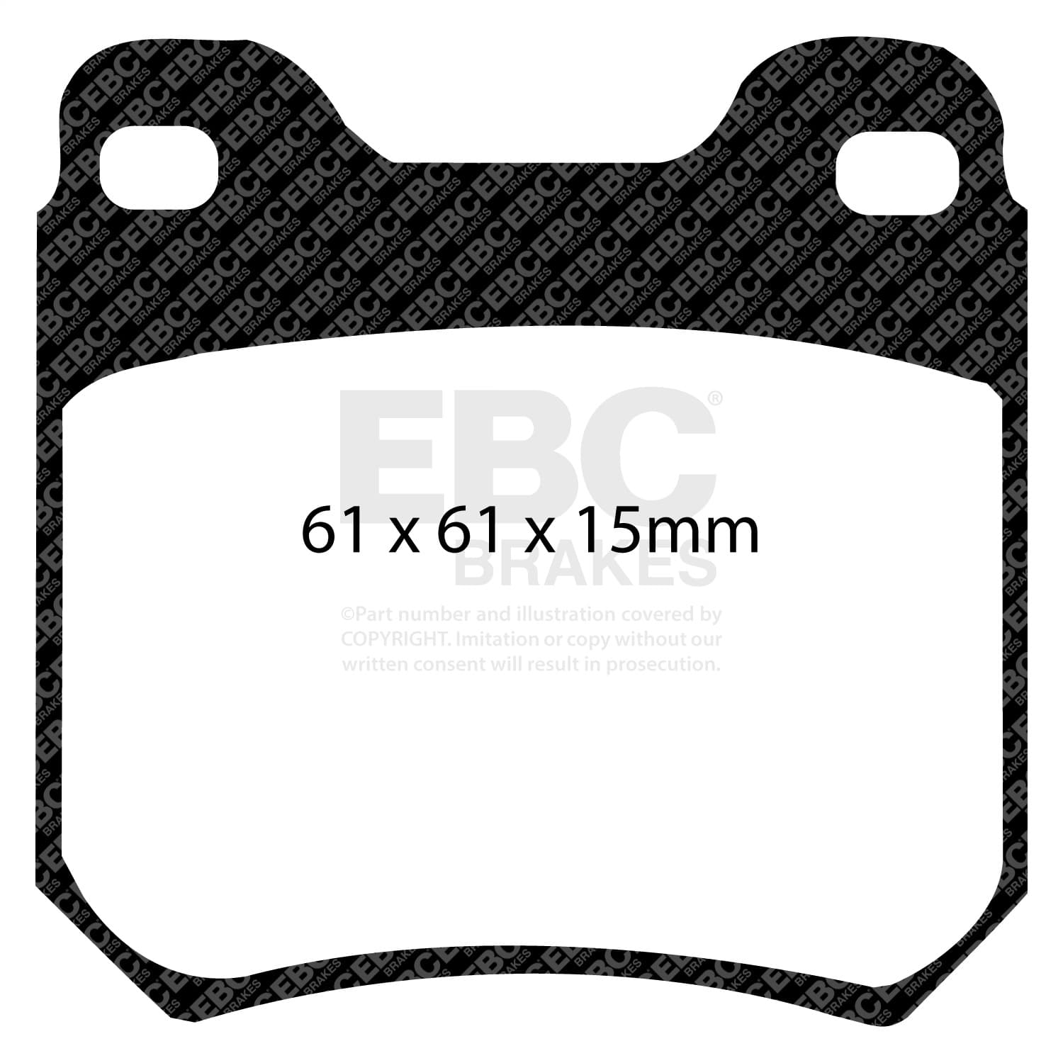 EBC Brakes - DP2675 - Disc Brake Pad image 5