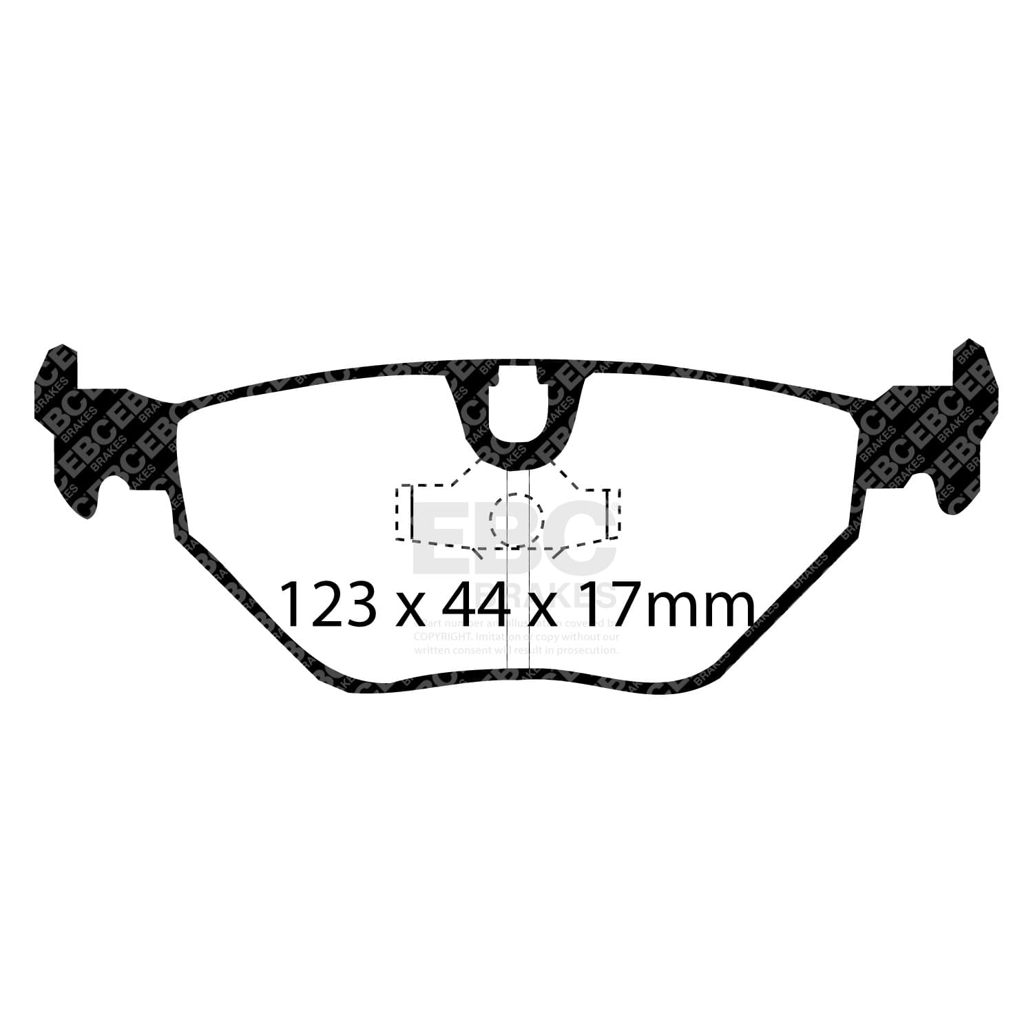 EBC Brakes - DP2690 - Disc Brake Pad image 2