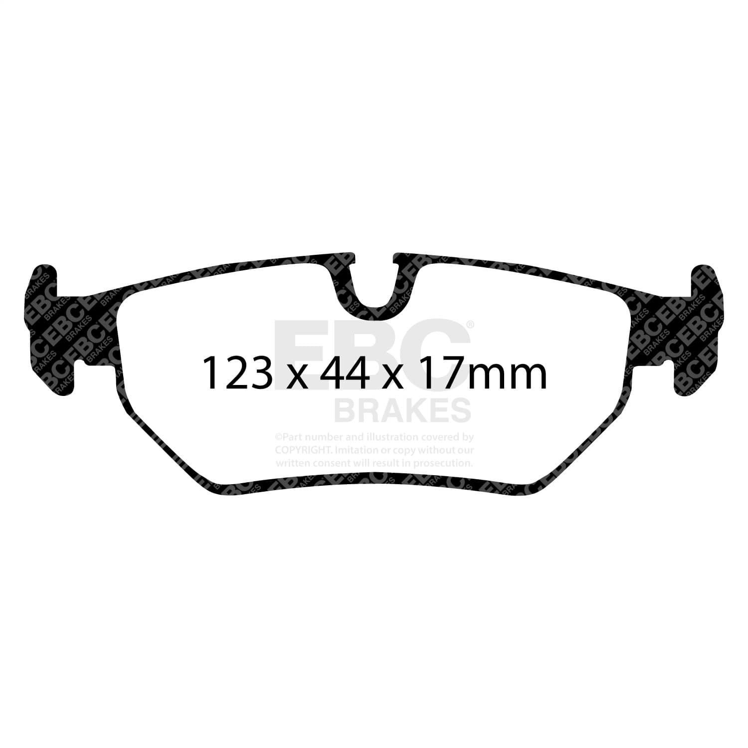 EBC Brakes - DP3690/2C - Disc Brake Pad image 3