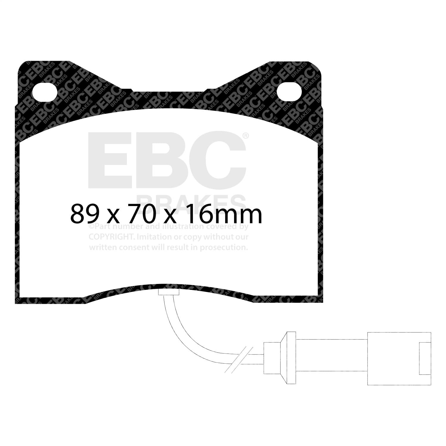 EBC Brakes - DP3753C - Disc Brake Pad image 4