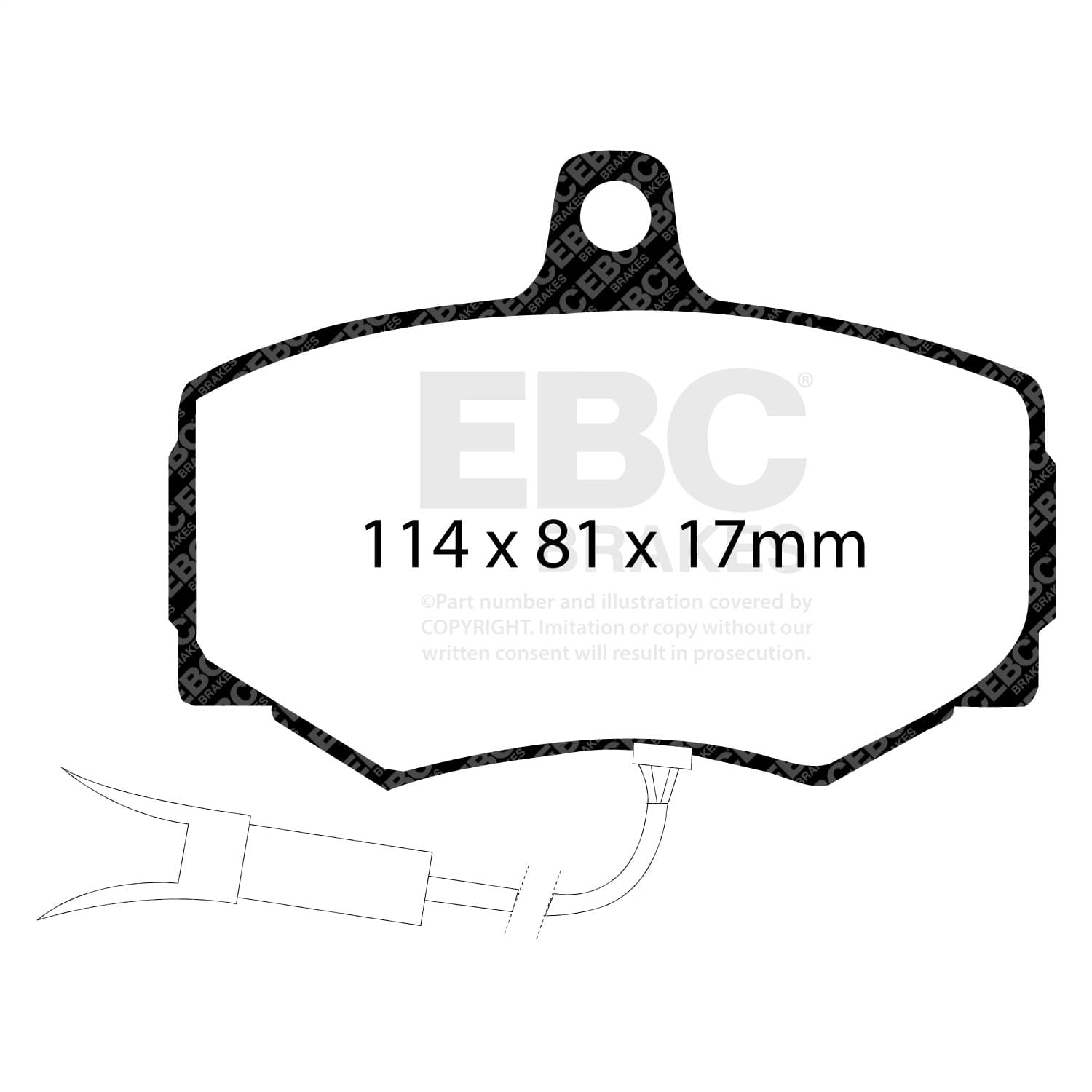EBC Brakes - DP3756/2C - Disc Brake Pad image 4