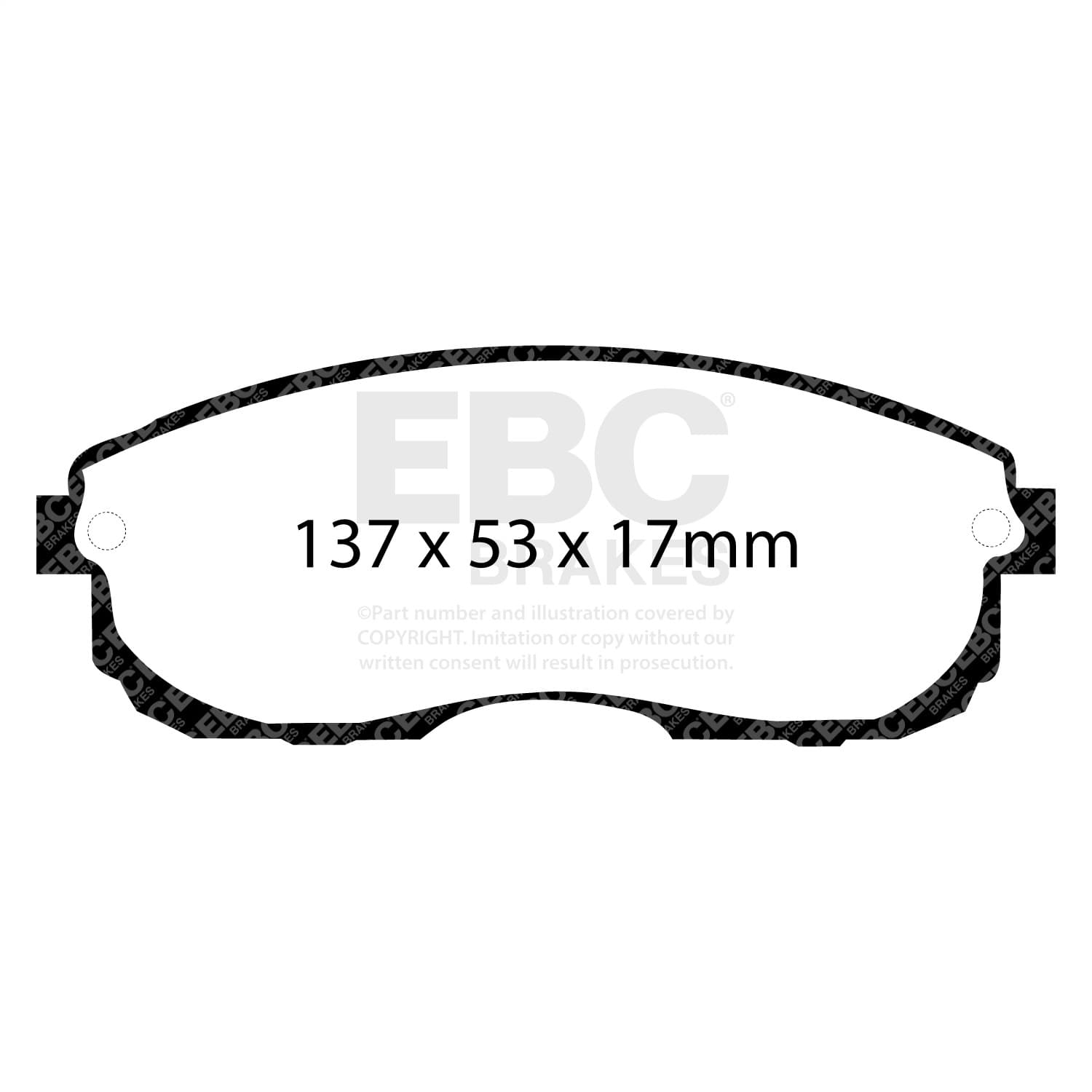 EBC Brakes - DP2775 - Disc Brake Pad image 4