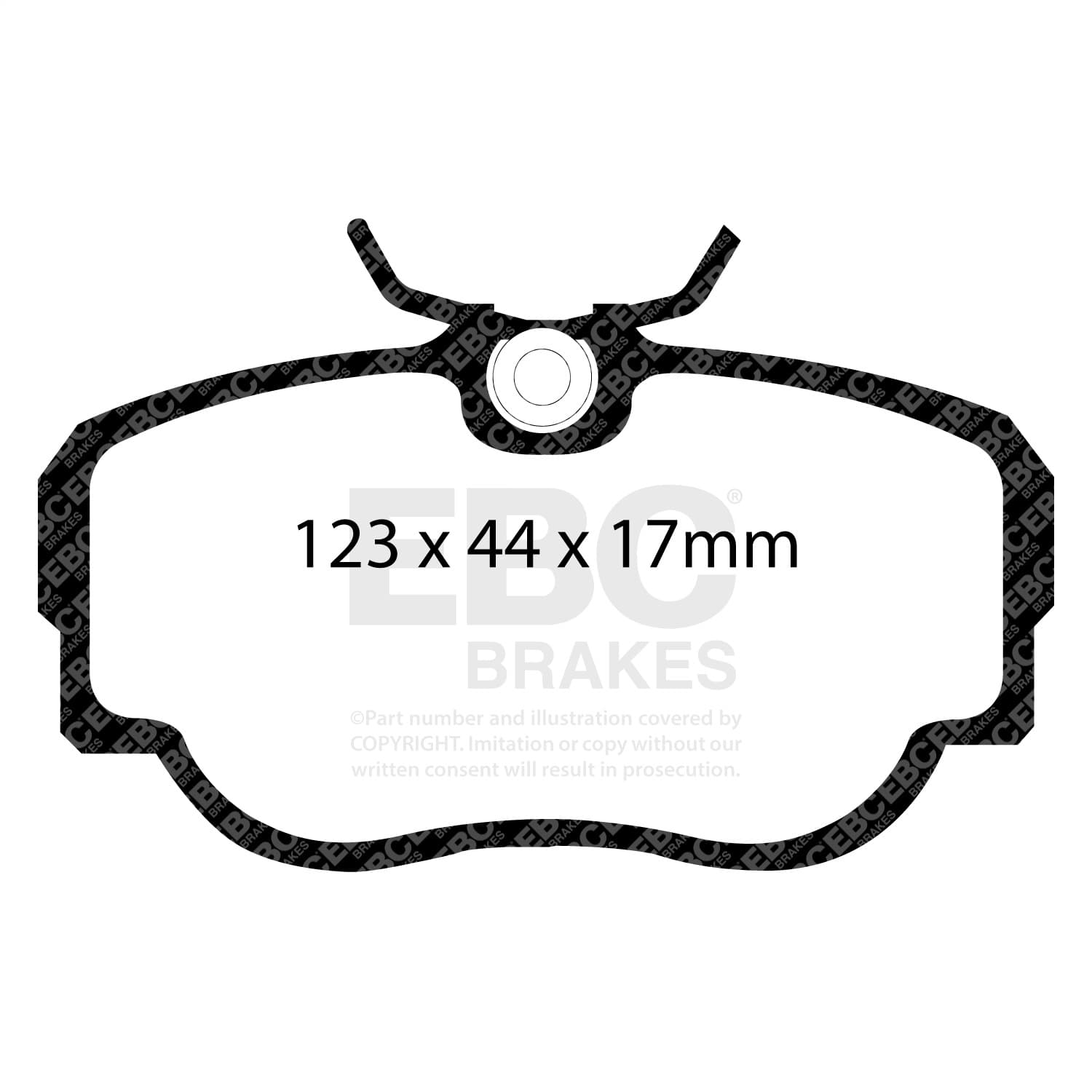 EBC Brakes - DP3779C - Disc Brake Pad image 4