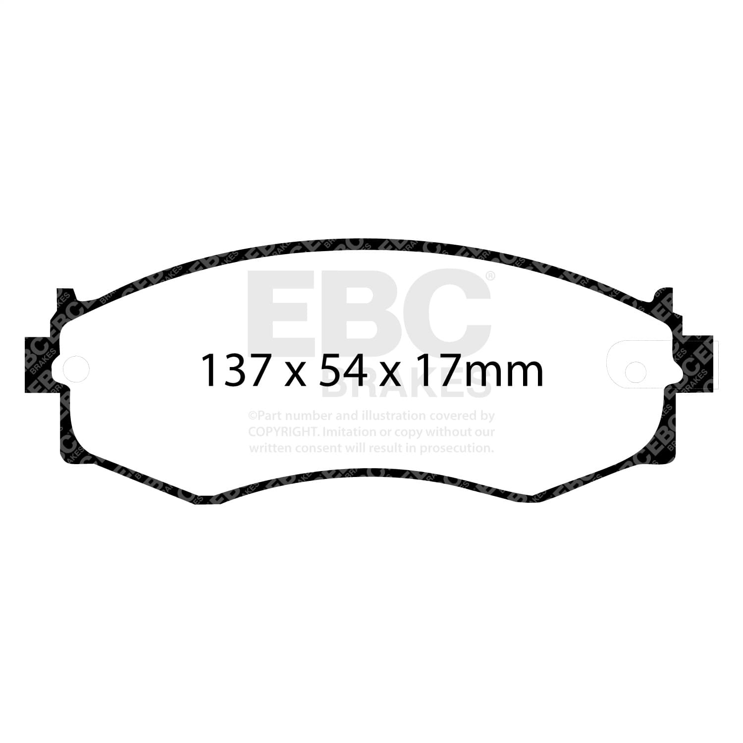 EBC Brakes - DP2792 - Disc Brake Pad image 4