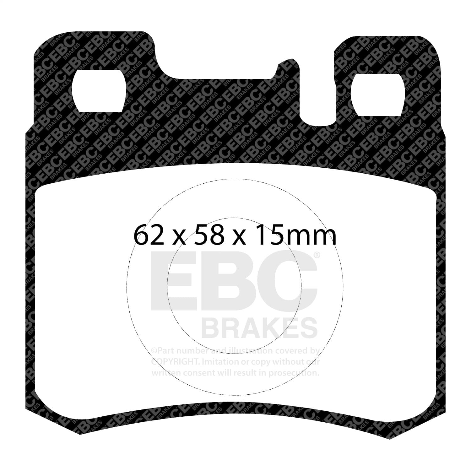 EBC Brakes - DP2846 - Disc Brake Pad image 4