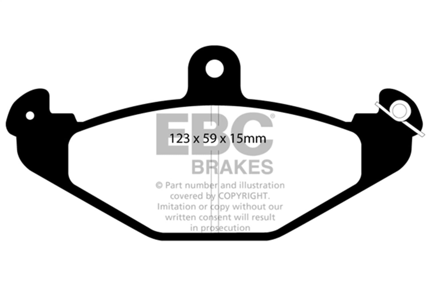 EBC Brakes - DP3885C - Disc Brake Pad image 5