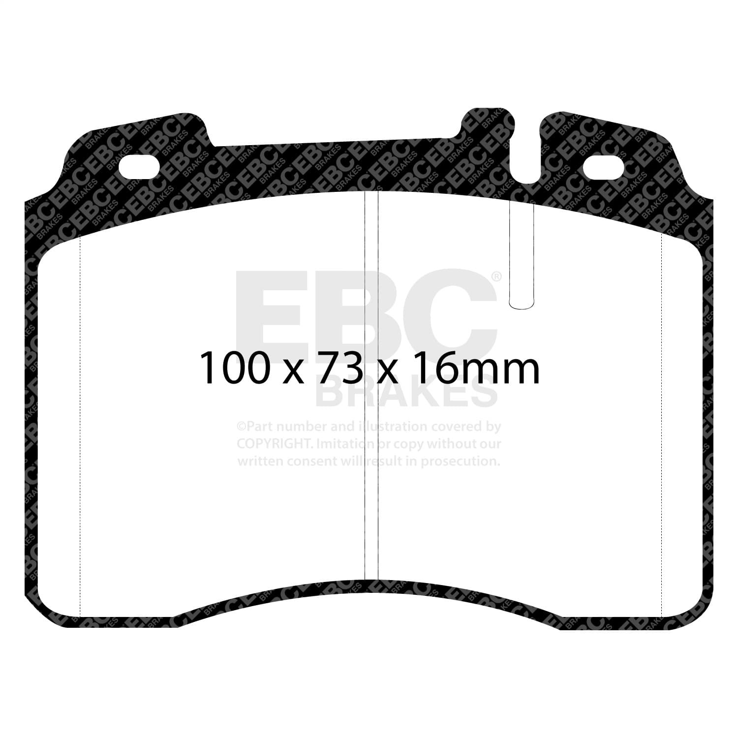 EBC Brakes - DP4927/2R - Disc Brake Pad image 4