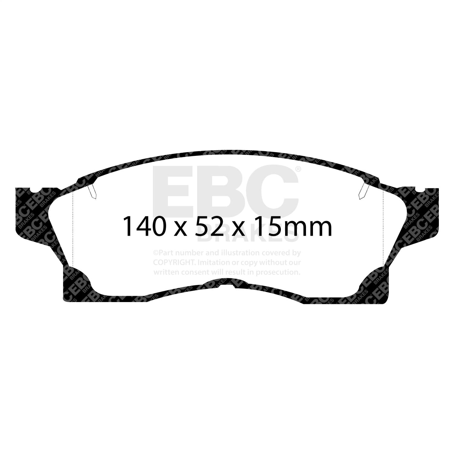 EBC Brakes - DP3936C - Disc Brake Pad image 4