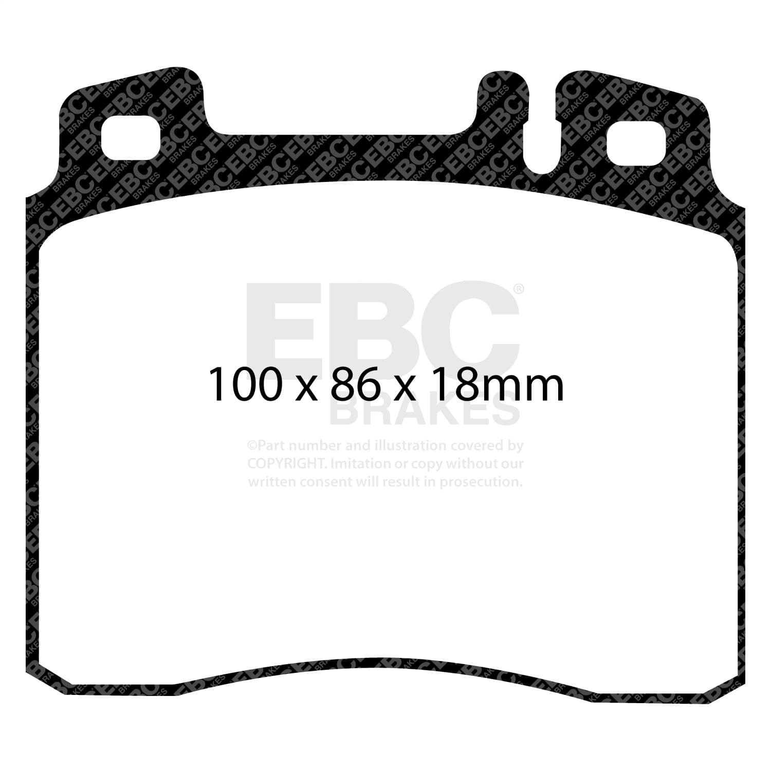 EBC Brakes - DP2963 - Disc Brake Pad image 3
