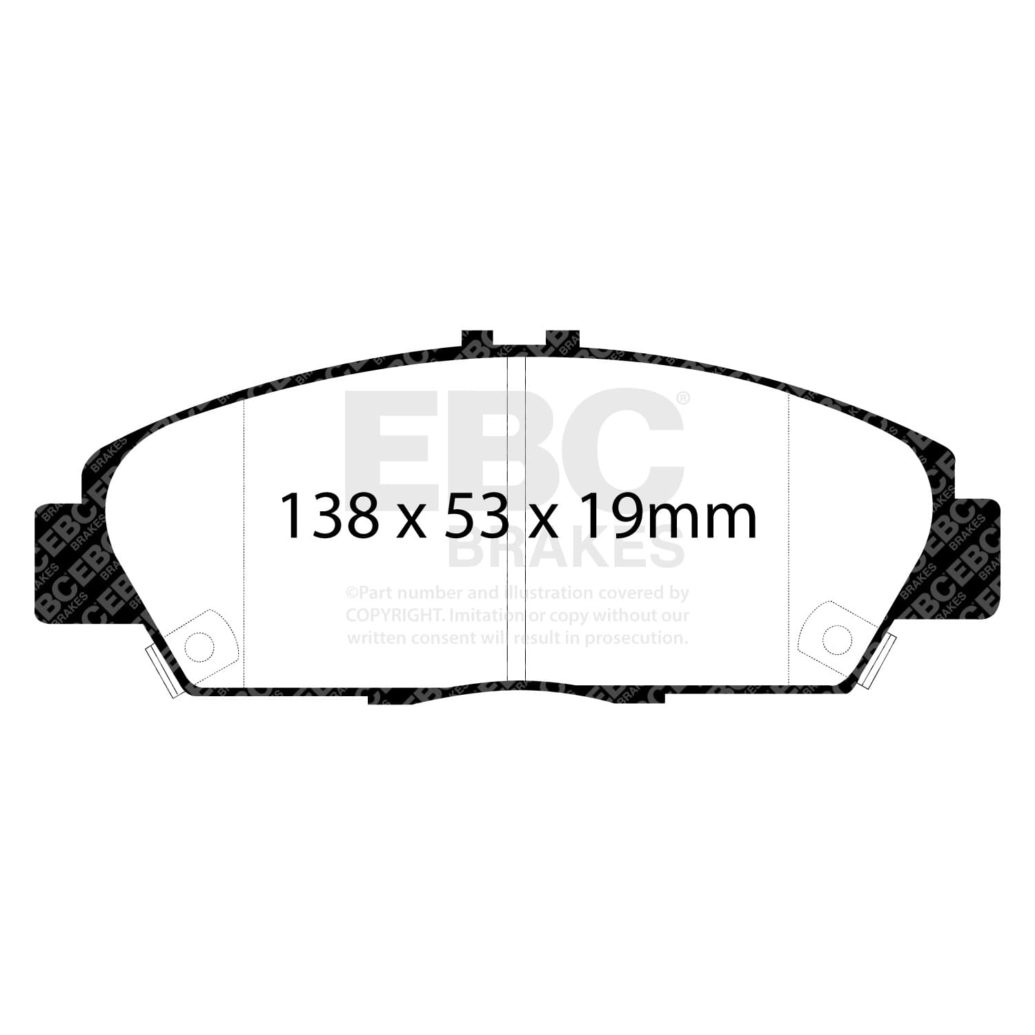 EBC Brakes - DP2975 - Disc Brake Pad image 5