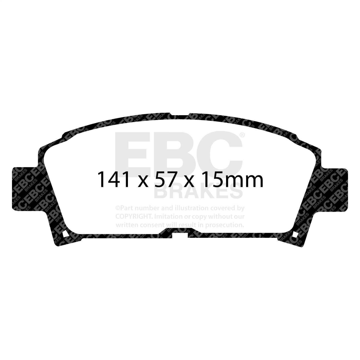 EBC Brakes - DP3995C - Disc Brake Pad image 4