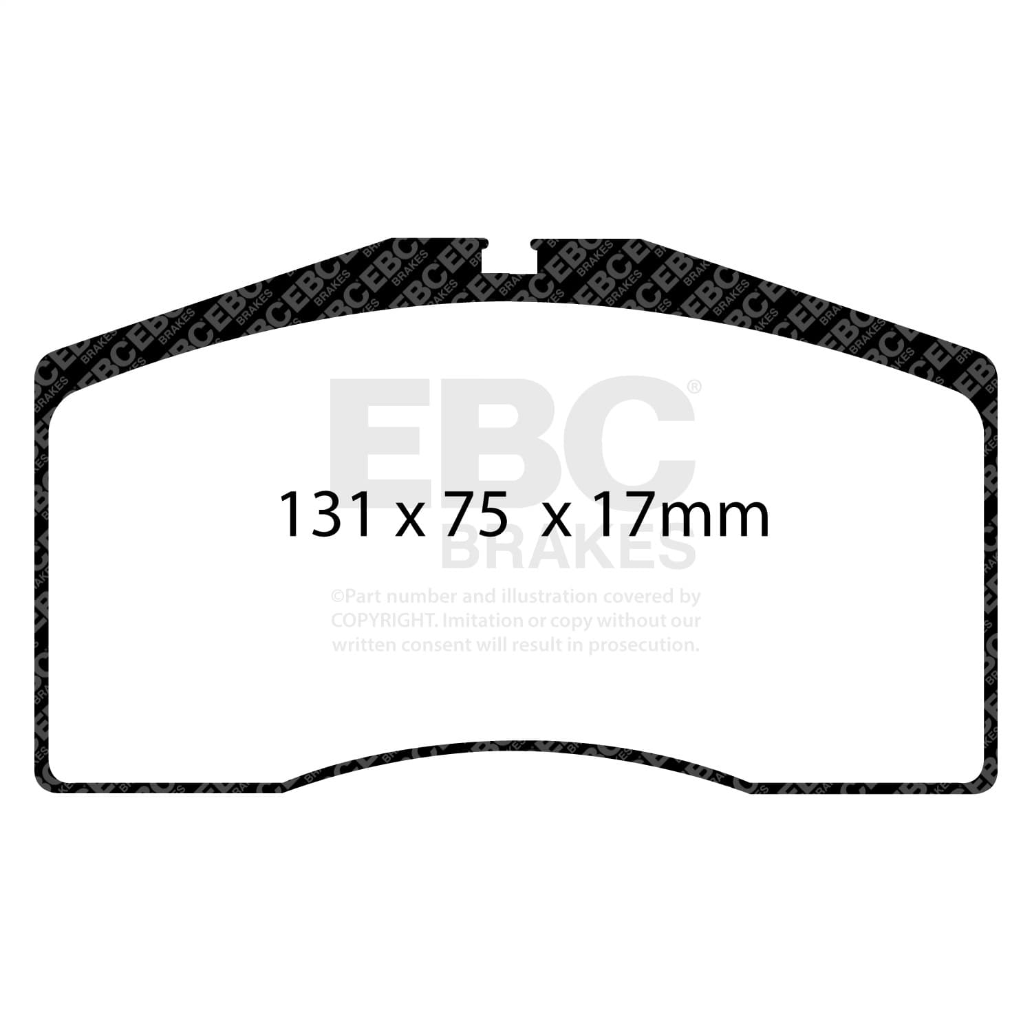 EBC Brakes - DP2997 - Disc Brake Pad image 3