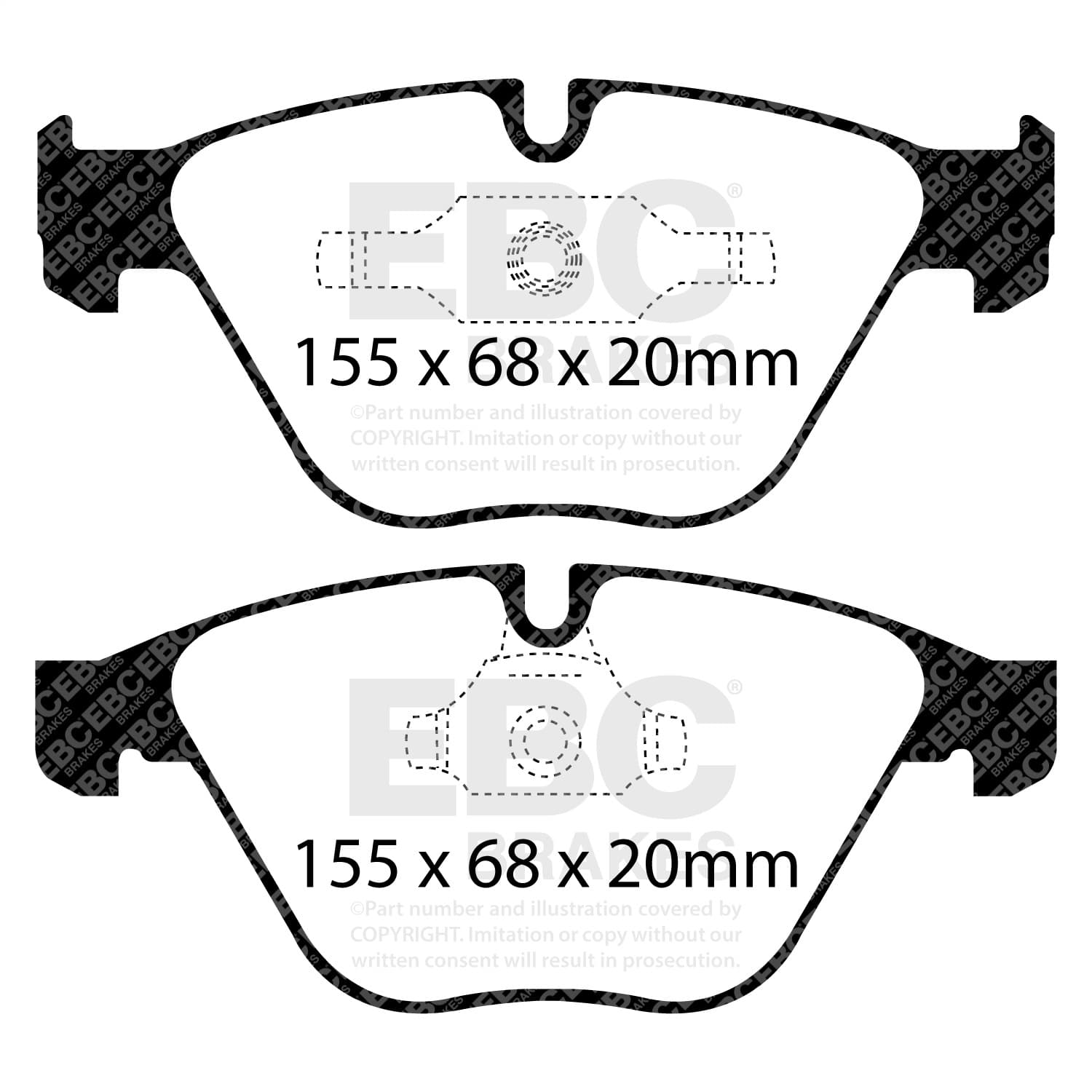 EBC Brakes - DP32006C - Disc Brake Pad image 5
