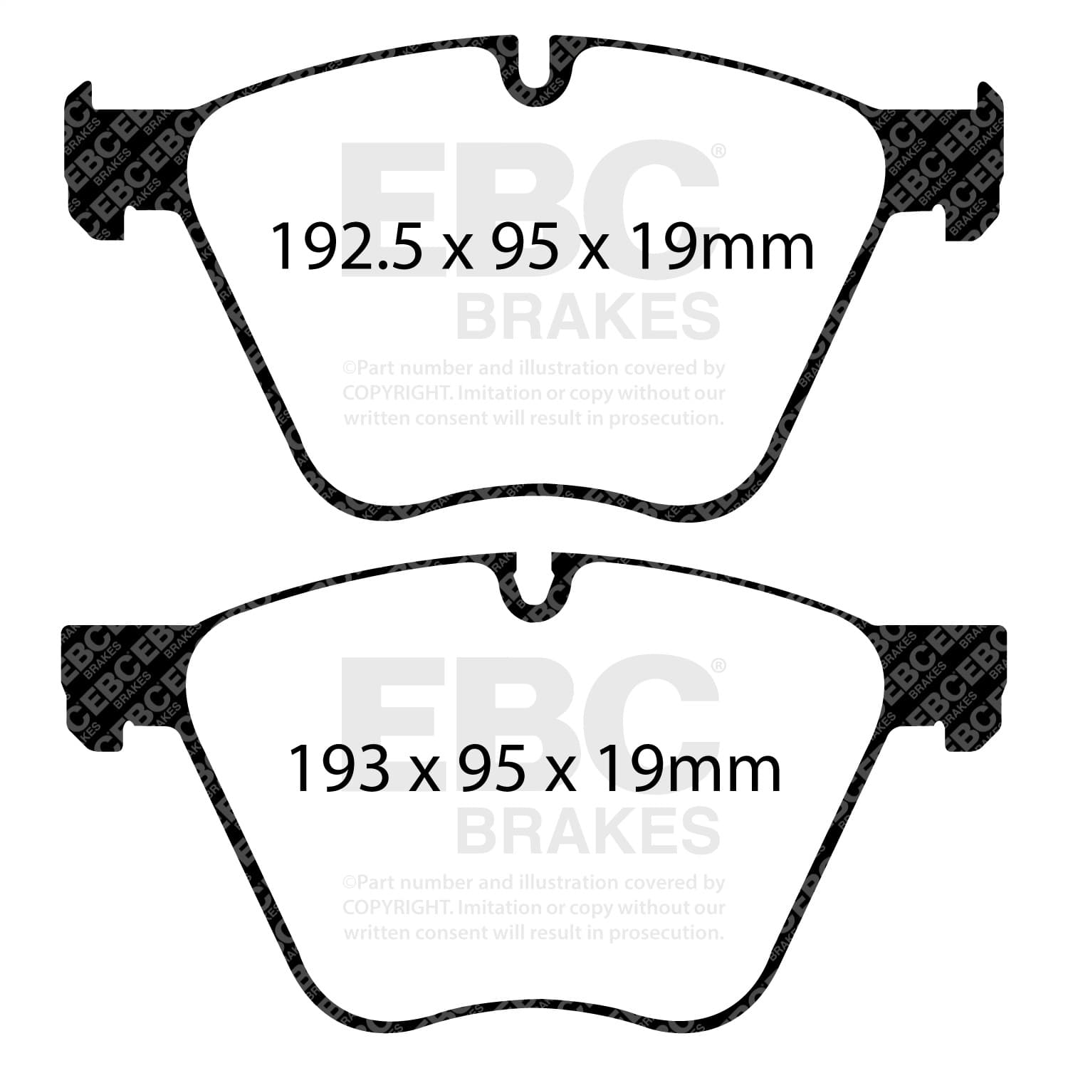 EBC Brakes - DP22007 - Disc Brake Pad image 5