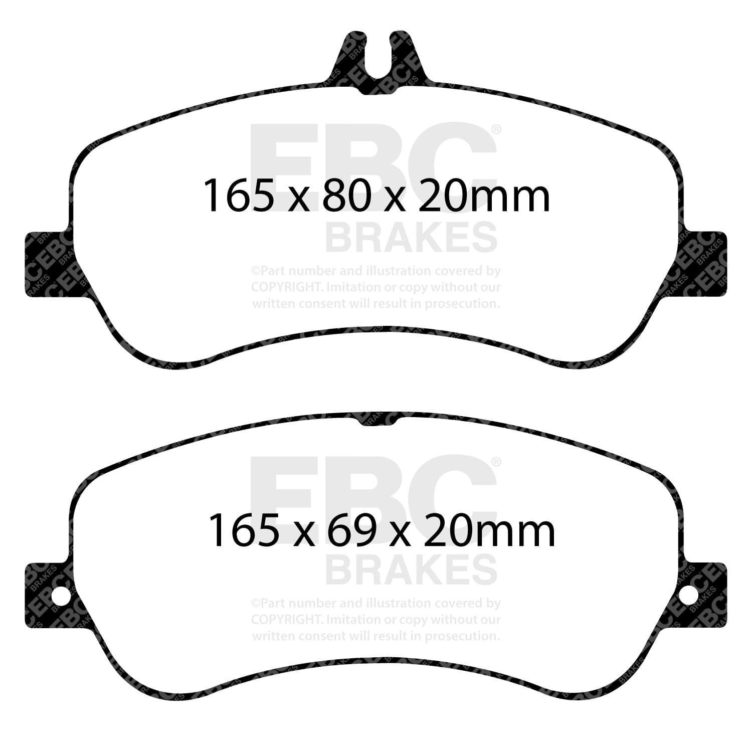 EBC Brakes - DP32011C - Disc Brake Pad image 4