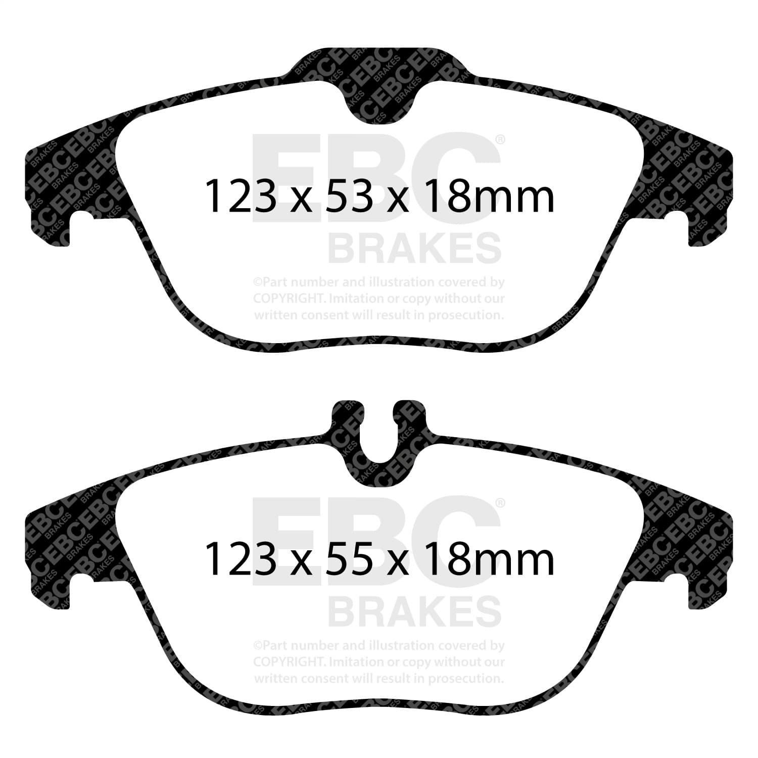 EBC Brakes - DP32012C - Disc Brake Pad image 3