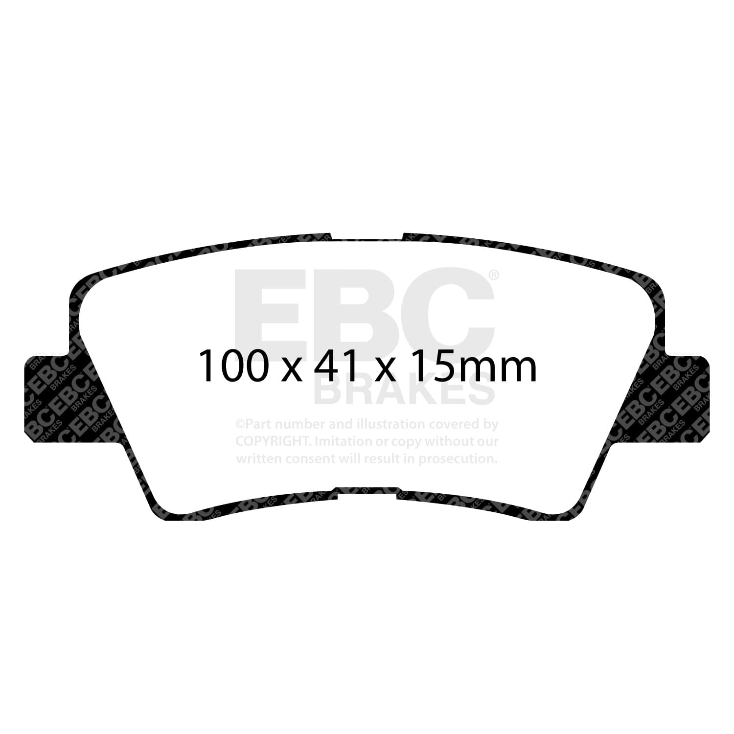 EBC Brakes - DP32031C - Disc Brake Pad image 4