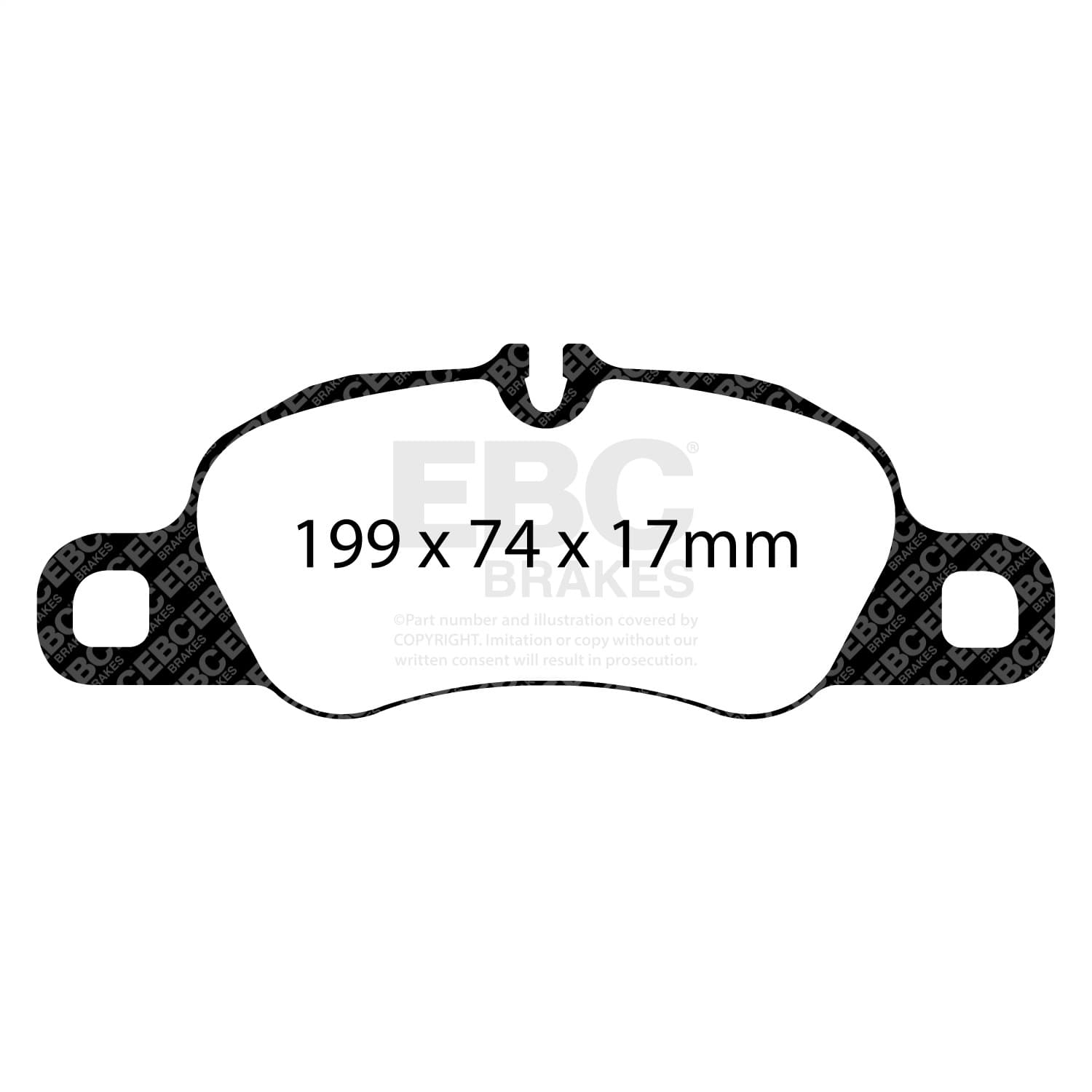 EBC Brakes - DP32057C - Disc Brake Pad image 3