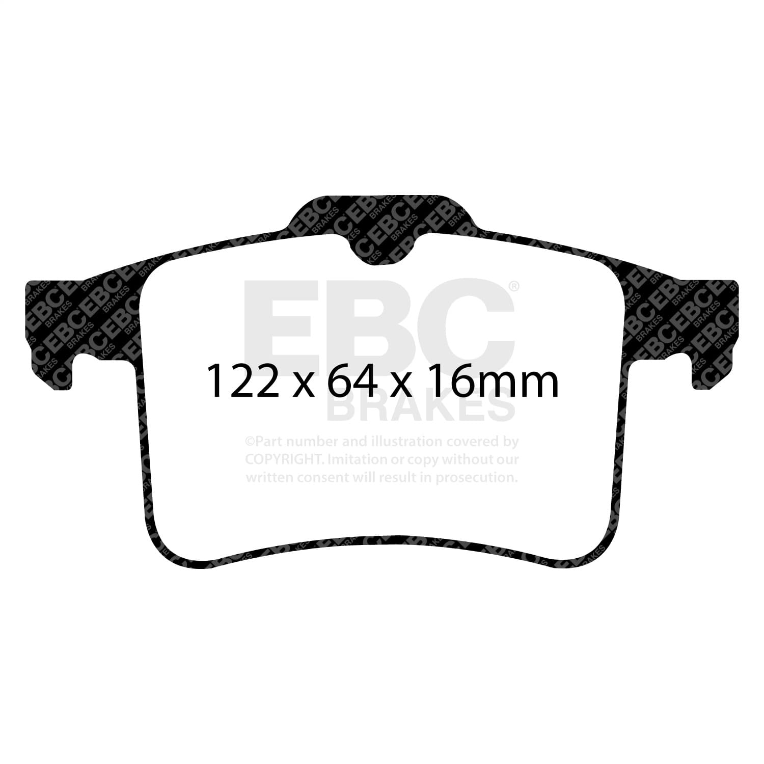 EBC Brakes - DP32059C - Disc Brake Pad image 3