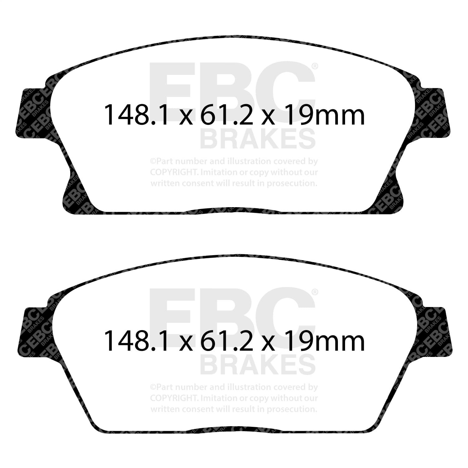 EBC Brakes - DP32067C - Disc Brake Pad image 5