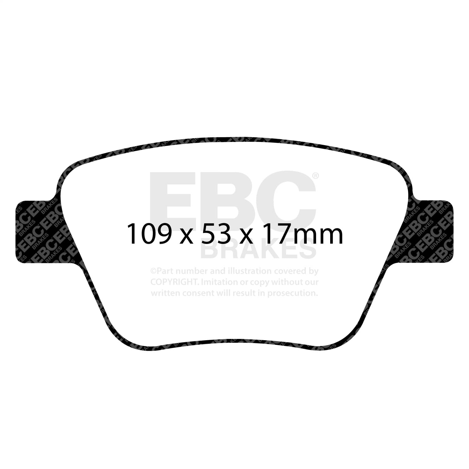 EBC Brakes - DP22075 - Disc Brake Pad image 4