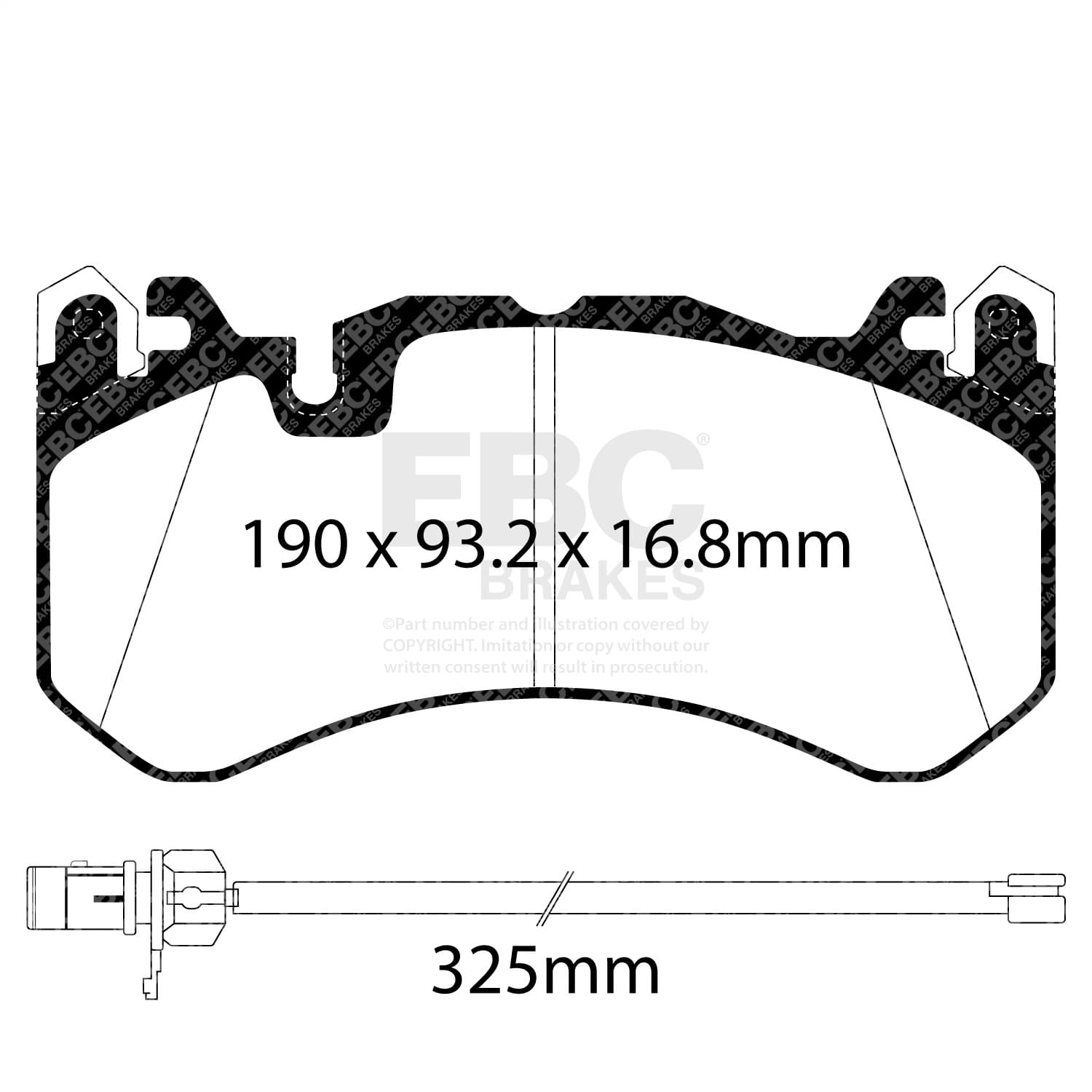 EBC Brakes - DP52081NDX - Disc Brake Pad image 6