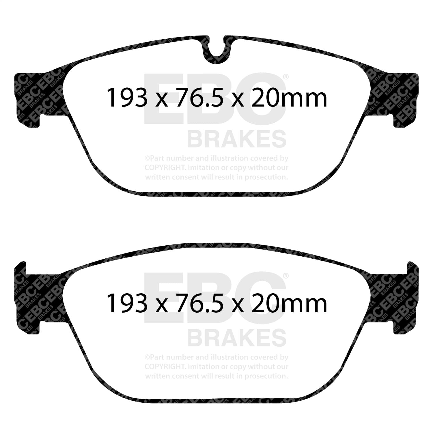 EBC Brakes - DP32087C - Disc Brake Pad image 5