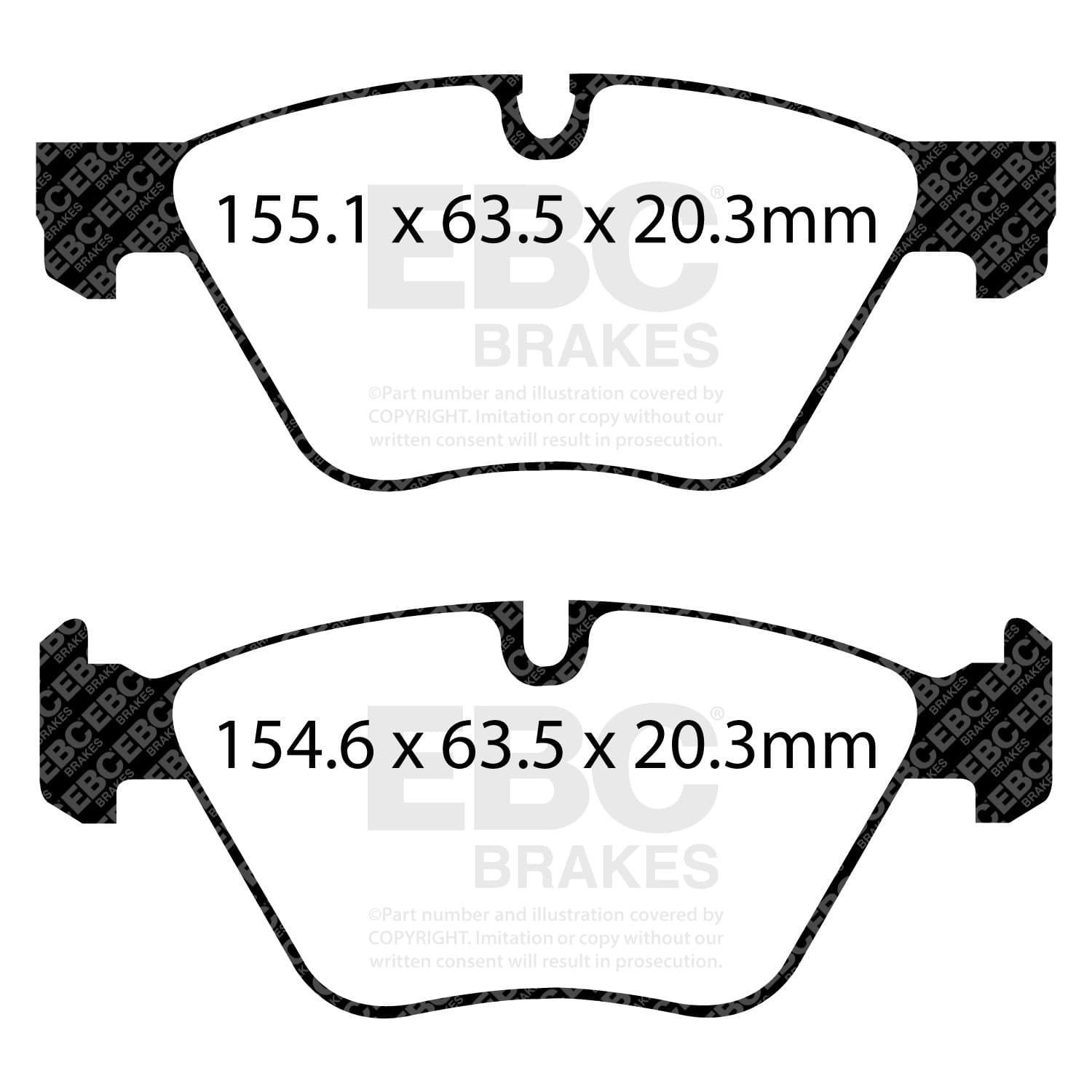EBC Brakes - DP22088 - Disc Brake Pad image 4