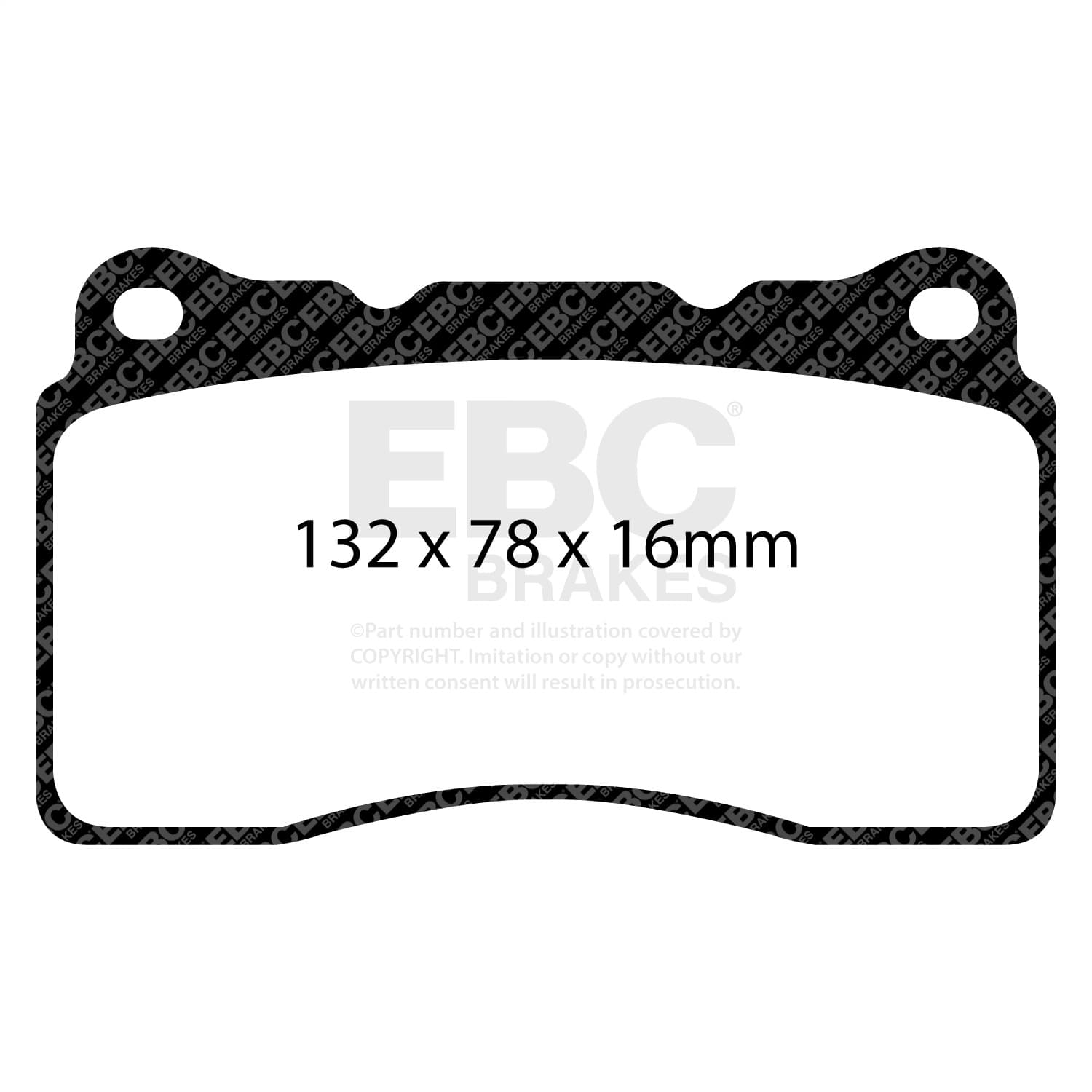 EBC Brakes - DP32093C - Disc Brake Pad image 3