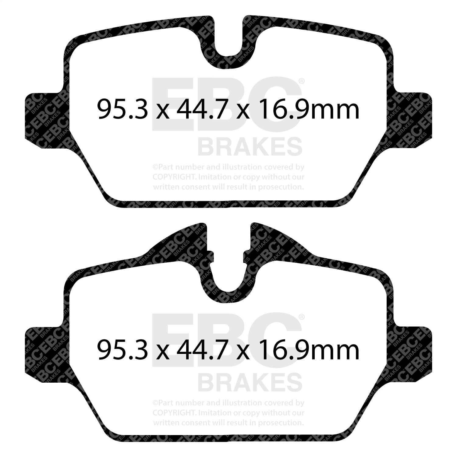 EBC Brakes - DP52102B - Disc Brake Pad image 4
