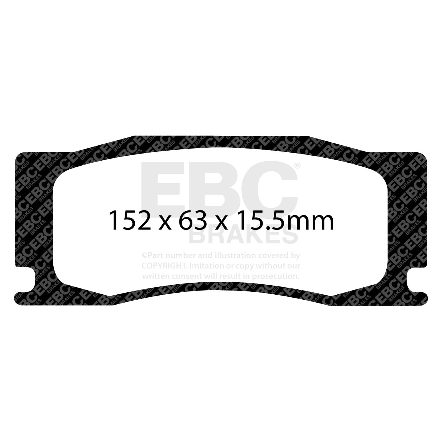 EBC Brakes - DP52111NDX - Disc Brake Pad image 3