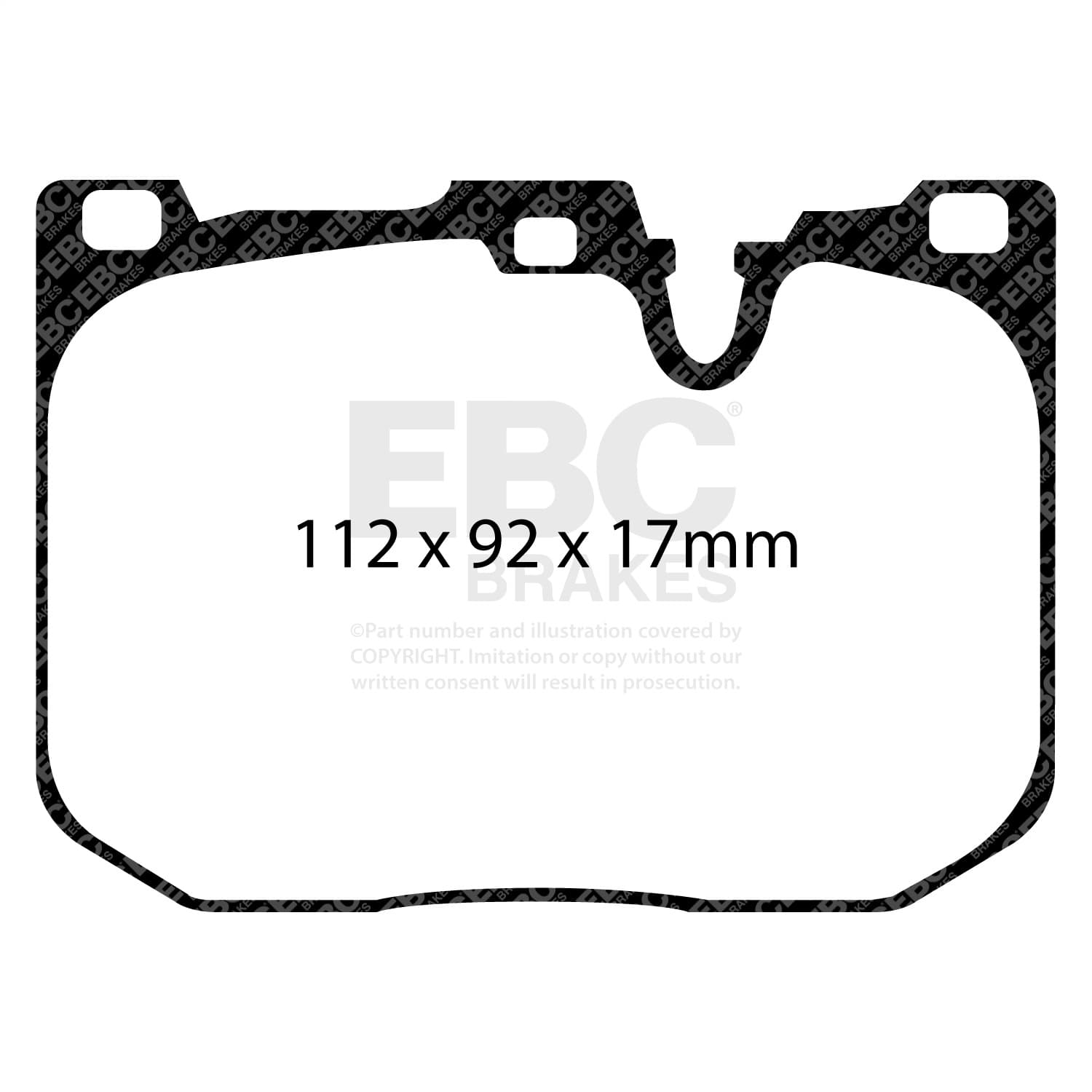 EBC Brakes - DP32130C - Disc Brake Pad image 2