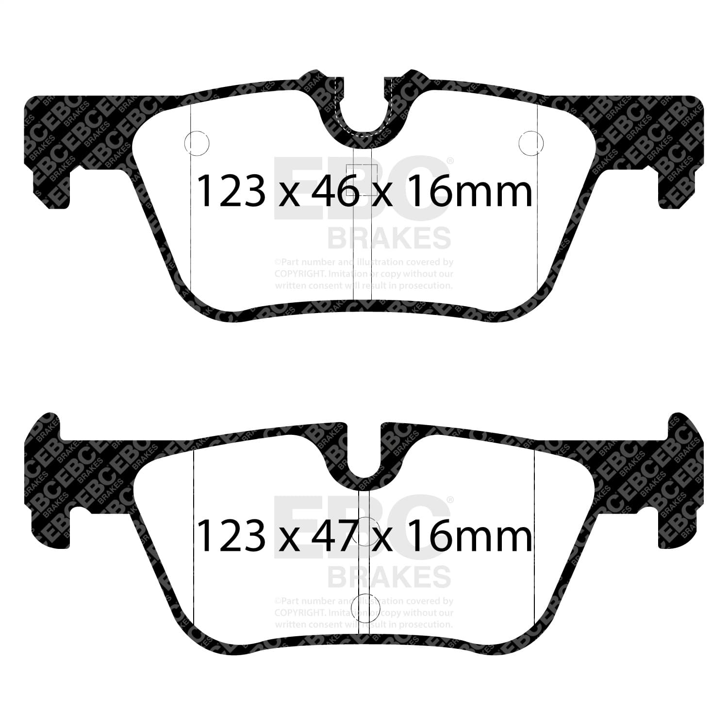 EBC Brakes - DP22132 - Disc Brake Pad image 5